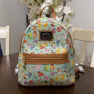 ♻️HOST PICK♻️LOUNGEFLY Pokémon Mini Backpack